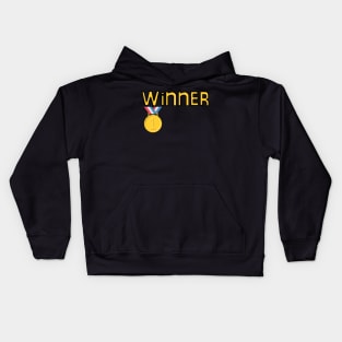 winner Kids Hoodie